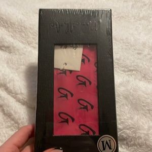 Glam-aholic silk scarf pink